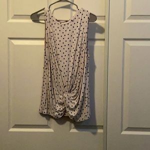 Polka Dot Top. Sz: XXL